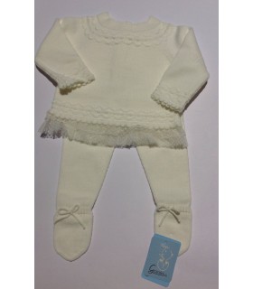 CONJUNTO BEBE PUNTO DE LA MARCA GRANLEI