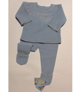 CONJUNTO BEBE PUNTO DE LA MARCA GRANLEI