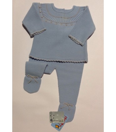 CONJUNTO BEBE PUNTO DE LA MARCA GRANLEI