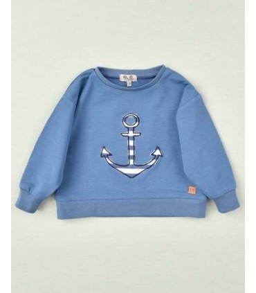 SUDADERA ANCLA NIÑO DE LA MARCA JOSE VARON
