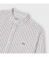 CAMISA INFANTIL LINO CUELLO MAO RAYAS MAYORAL