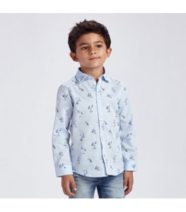 CAMISA NIÑO ESTAMPADO MAYORAL