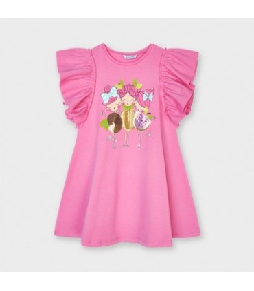VESTIDO ALGODÓN INFANTIL MARCA MAYORAL