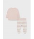 CONJUNTO BEBE RECIEN NACIDO CON POLAINA Y GORRO MARCA MAYORAL