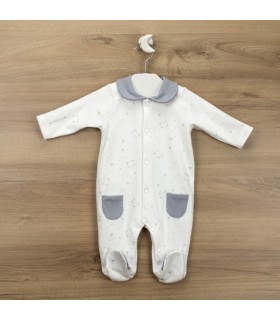 PIJAMA BEBE ABERTURA DELANTERA MARCA BABIDU