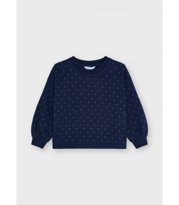 SUDADERA NIÑA TACHUELAS MARCA MAYORAL