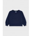 SUDADERA NIÑA TACHUELAS MARCA MAYORAL