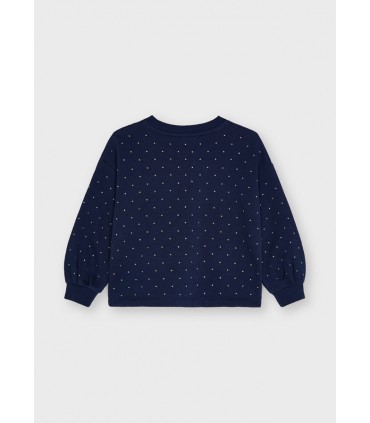 SUDADERA NIÑA TACHUELAS MARCA MAYORAL