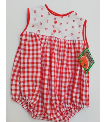 PELELE BEBE RANITA CUADROS MARCA BABY-FERR