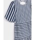 VESTIDO RAYAS MARCA TIFFOSI