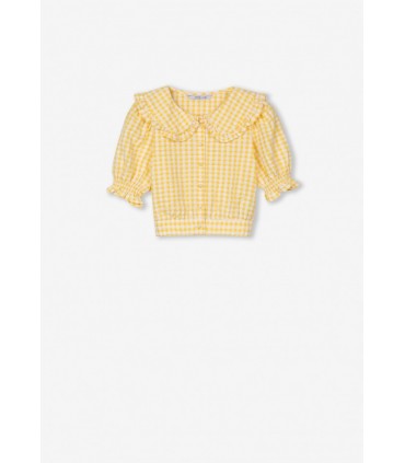 BLUSA CHICA CUADROS MARCA TIFFOSI