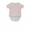 TRAJE 2 PIEZAS CULOTTE FLORES DE MILO