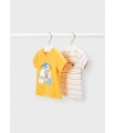 SET CAMISETA MANGA CORTA BEBE  MARCA MAYORAL