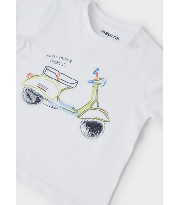 CAMISETA BEBE MANGA CORTA MARCA MAYORAL