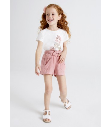 PANTALÓN CORTO TENCELL BEBE MARCA MAYORAL