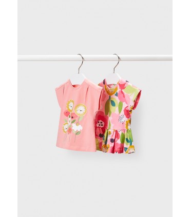 SET CAMISETAS BEBE ESTAMPADO MARCA MAYORAL