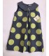 VESTIDO EVASE LUNARES MARCA NEKENIA
