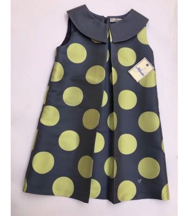 VESTIDO EVASE LUNARES MARCA NEKENIA
