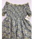 VESTIDO NIÑA ESTAMPADO FRUNCIDO MARCA NEKENIA