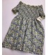 VESTIDO NIÑA ESTAMPADO FRUNCIDO MARCA NEKENIA