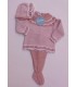 CONJUNTO BEBE TRES PIEZAS MARCA JULIANA