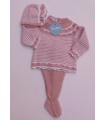 CONJUNTO BEBE TRES PIEZAS MARCA JULIANA