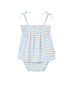 VESTIDO Y BRAGUITA BEBE ALGODÓN MARCA WATERLEMON