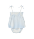 VESTIDO Y BRAGUITA BEBE ALGODÓN MARCA WATERLEMON