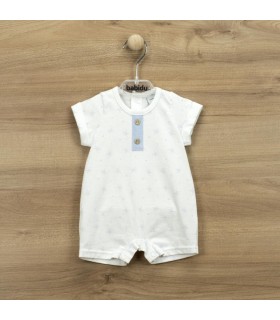 PELELE BEBE MANGA CORTA ALGODON MARCA BABIDU