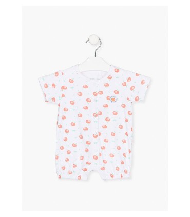 PELELE BEBE ALGODÓN ESTAMPADO MARCA LOSAN