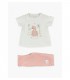 CONJUNTO BEBE CAMISETA MANGA CORTA,LEGGING MARCA LOSAN