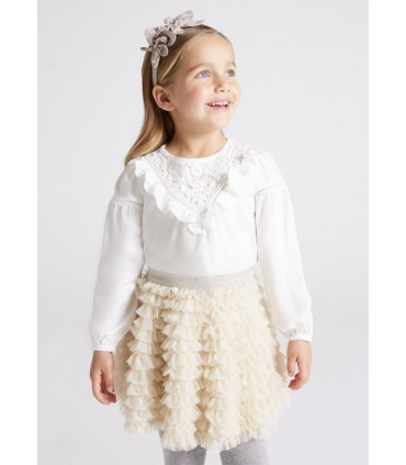 BLUSA INFANTIL NIÑA MANGA LARGA MAYORAL