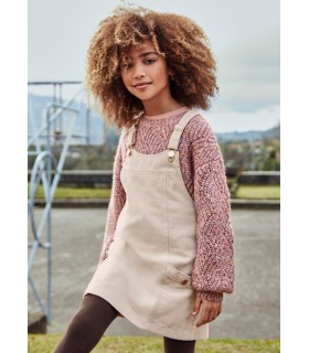 FALDA PETO PANA PARA CHICA MARCA MAYORAL