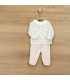 CONJUNTO  ALGODON RECIEN NACIDO MARCA BABIDU