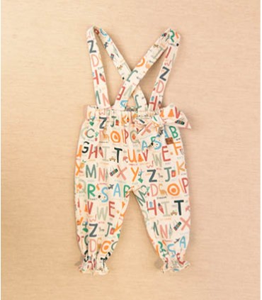 PANTALON  ESTAMPADO ABECEDARIO MARCA JOSE VARON