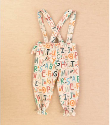 PANTALON  ESTAMPADO ABECEDARIO MARCA JOSE VARON