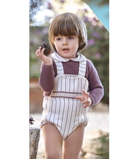 CONJUNTO BEBE DOS PIEZAS COLECCION CACHUETE MARCA JULIANA