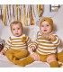 CONJUNTO BEBE PUNTO TRES PIEZAS MARCA JULIANA