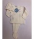 CONJUNTO BEBE TRES PIEZAS MARCA JULIANA