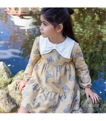 VESTIDO INFANTIL ESTAMPADO MARCA NEKENIA