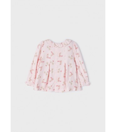 BLUSA ESTAMPADA BEBE MARCA MAYORAL