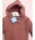 ABRIGO BEBE PUNTO GORRO MARCA SARDON