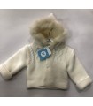 CHAQUETON BEBE PUNTO CON PELO GOORO MARCA SARDON