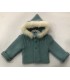 CHAQUETON BEBE PUNTO CON PELO GOORO MARCA SARDON