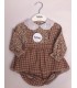 CONJUNTO BEBE ESTAMPADO -CUADITOS MARCA BABIDU