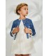 CHAQUETA VAQUERA CON TIRAS BORDADAS