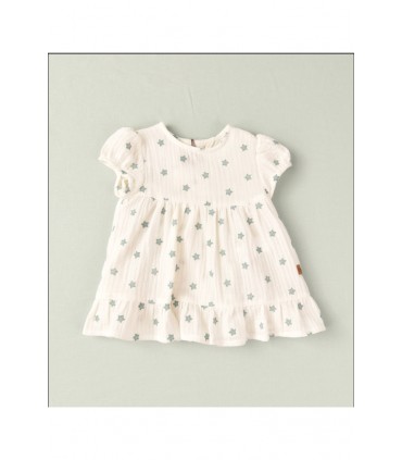 VESTIDO ESTRELLA BORDADO BEBE MARCA JOSE VARON