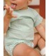 CONJUNTO BEBE BLUSA TOPOS-PANTALON RANA ESTAMPADO MARCA JOSE VARON