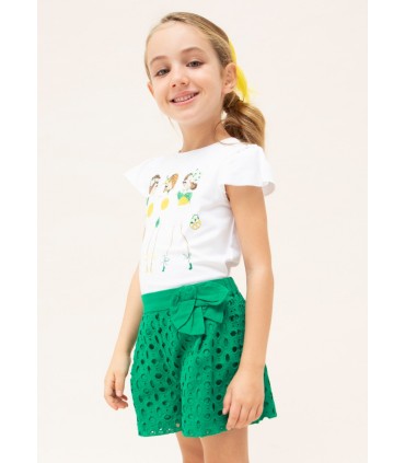 SHORT PERFORADO NIÑA MARCA MAYORAL