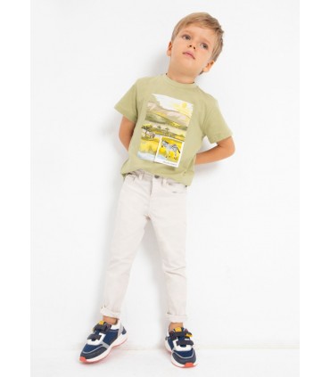 PANTALON NIÑO SLIM FIT DE ALGODON MARCA MAYORAL
